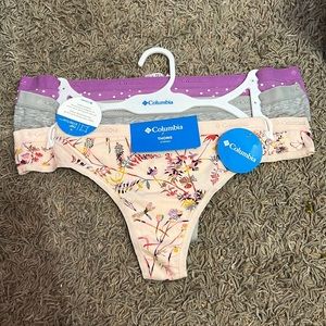 Columbia women’s 3 pack thongs